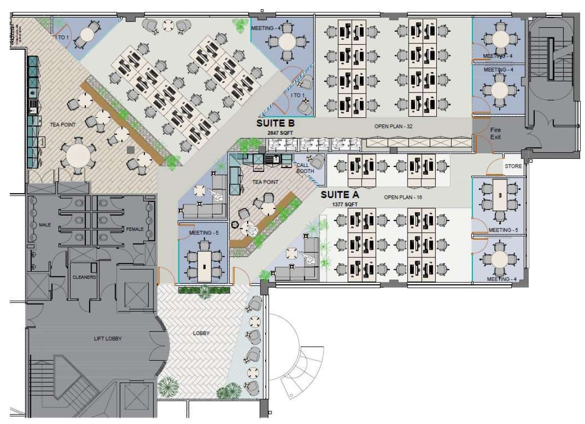 Office in Artington - photo 2